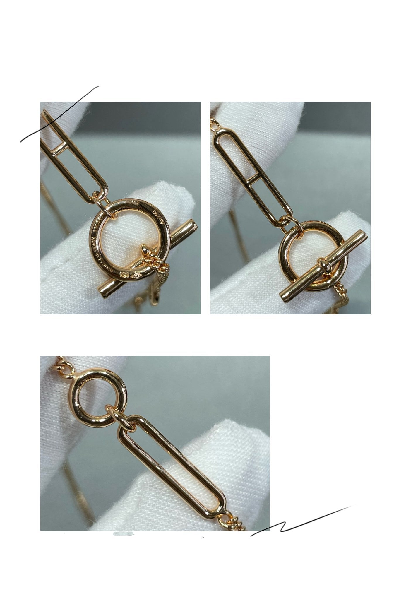 [Liorra]HM STERLING CHAINE D'ANCRE HEART