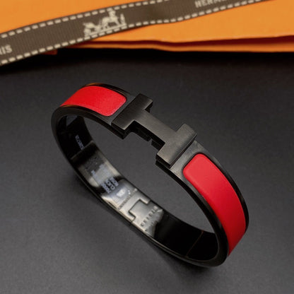 [Liorra]CLIC HM SO BLACK RED BRACELET