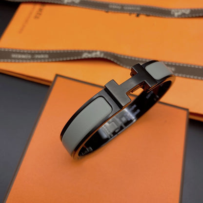 [Liorra]CLIC HM SO BLACK GREY BRACELET