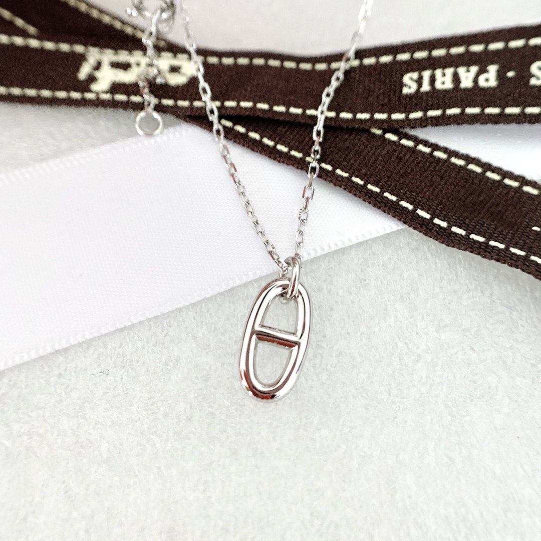 [Liorra]HM PIG NOSE NECKLACE