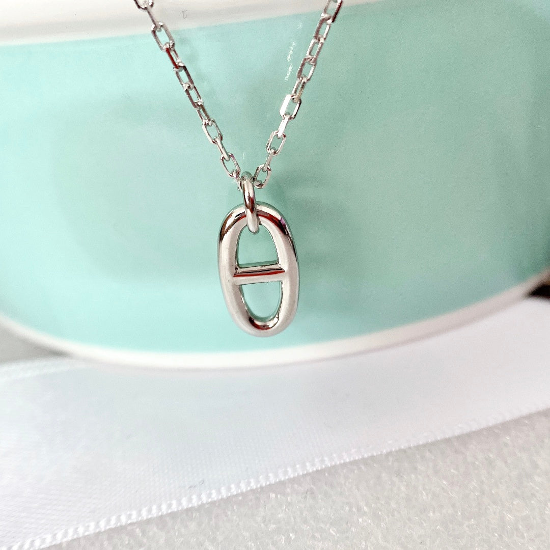 [Liorra]HM PIG NOSE NECKLACE