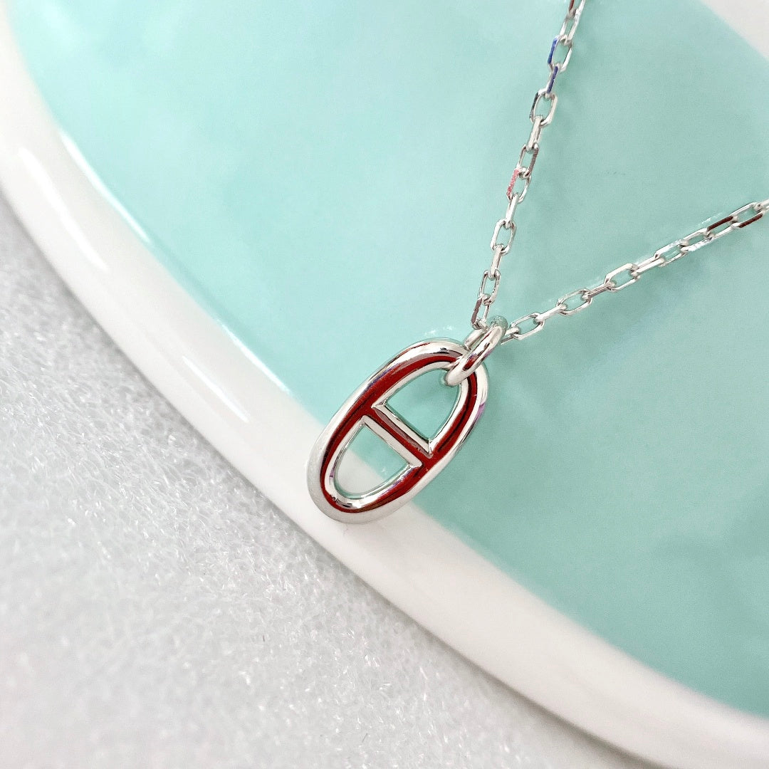 [Liorra]HM PIG NOSE NECKLACE