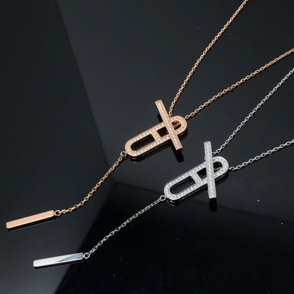 [Liorra]HM NECKLACE PLATINUM Liorra GOLD DIAMOND