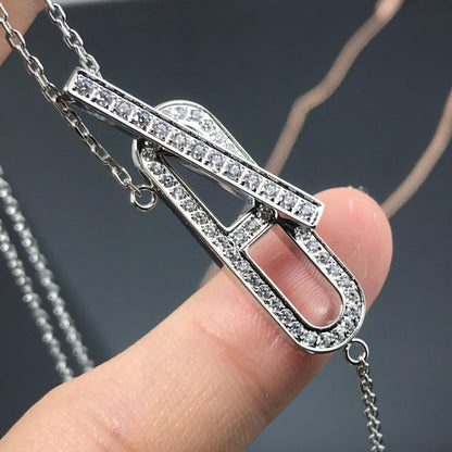 [Liorra]HM NECKLACE PLATINUM Liorra GOLD DIAMOND