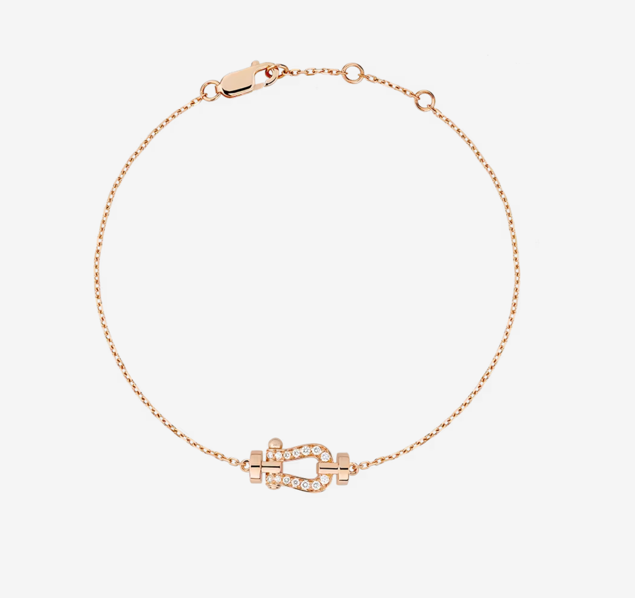 [Liorra]FORCE 10 FULL DIAMOND BUCKLE CHAIN LINK MINI MODEL