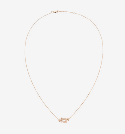 [Liorra]FORCE 10 DIAMOND PINK GOLD NECKLACE MINI MODEL