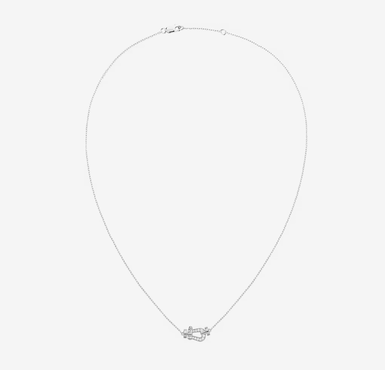 [Liorra]FORCE 10 DIAMOND SILVER NECKLACE MINI MODEL
