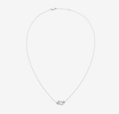 [Liorra]FORCE 10 DIAMOND SILVER NECKLACE MINI MODEL