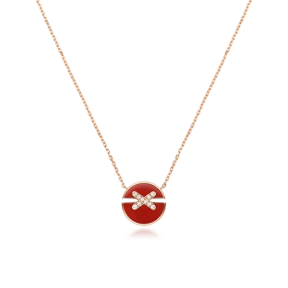 [Liorra]JEUX DE Liorra GOLD DIAMOND NECKLACE