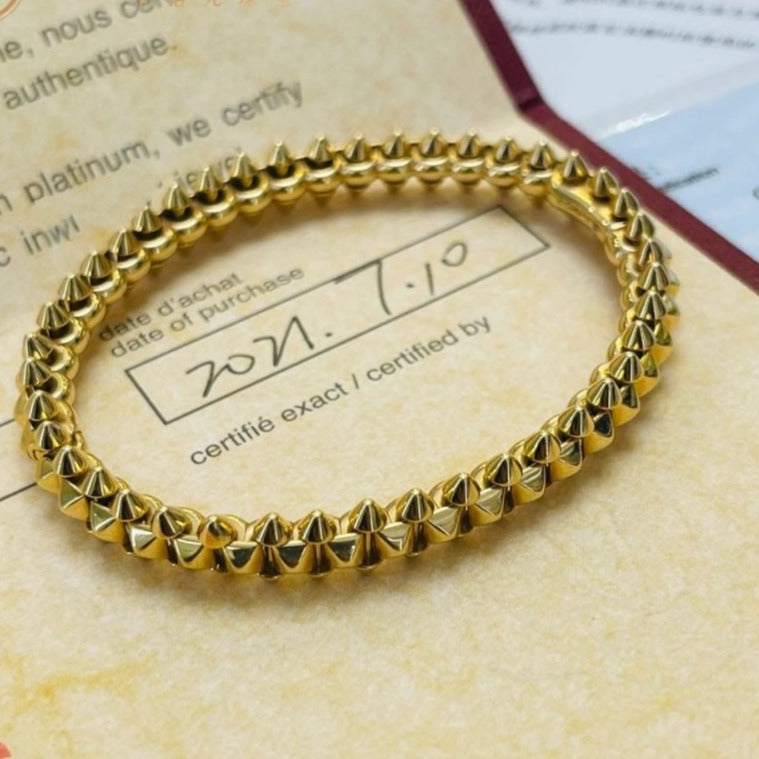 [Liorra]CLASH GOLD BRACELET