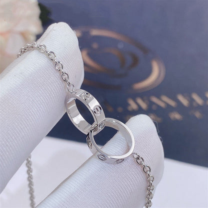 [Liorra]LOVE BRACELET DOUBLE RING