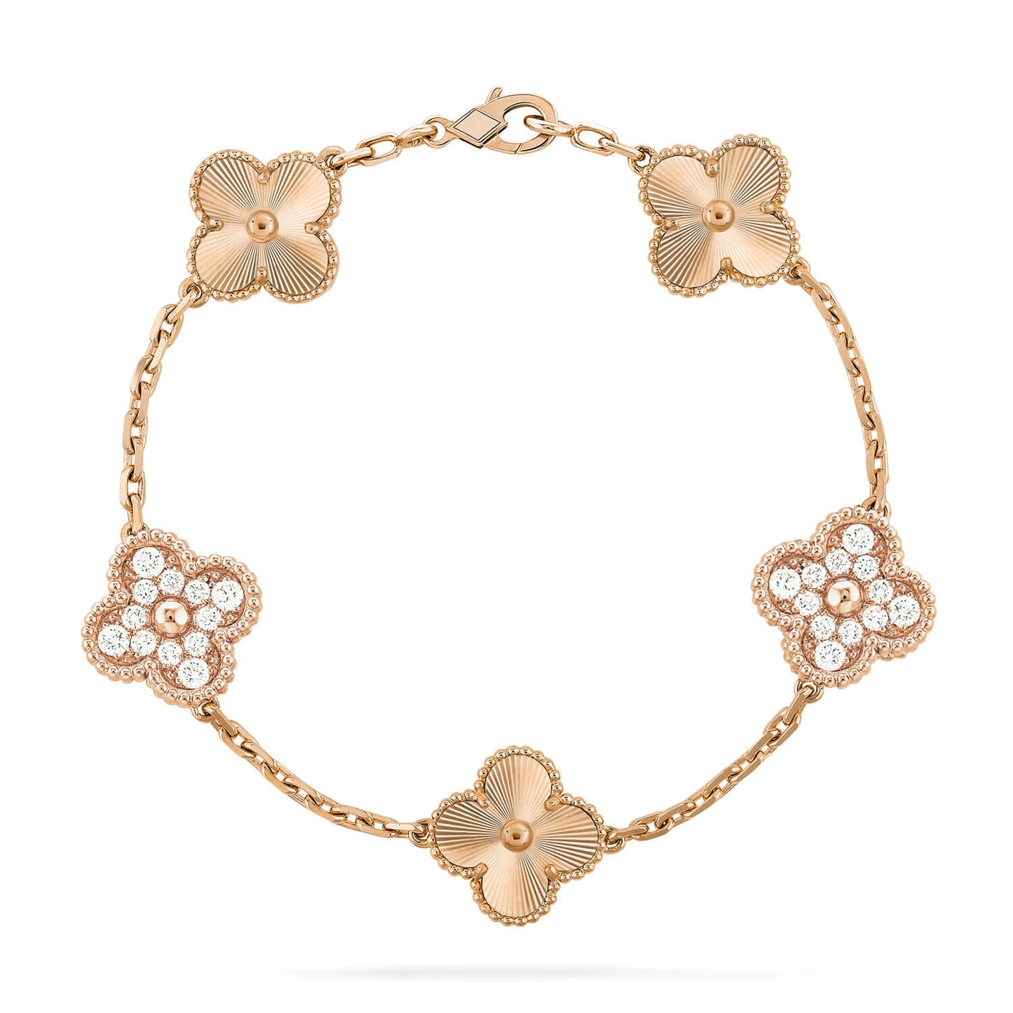[Liorra] CLOVER 5 MOTIF LASER BRACELET COLLECTION