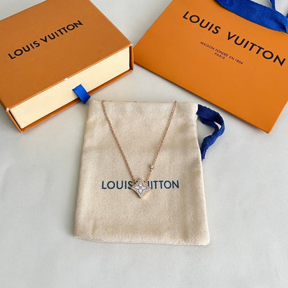 [Liorra]ROSE GOLD DIAMOND NECKLACE
