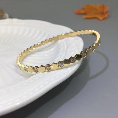 [Liorra]BEE LOVE GOLD DIAMOND BRACELET