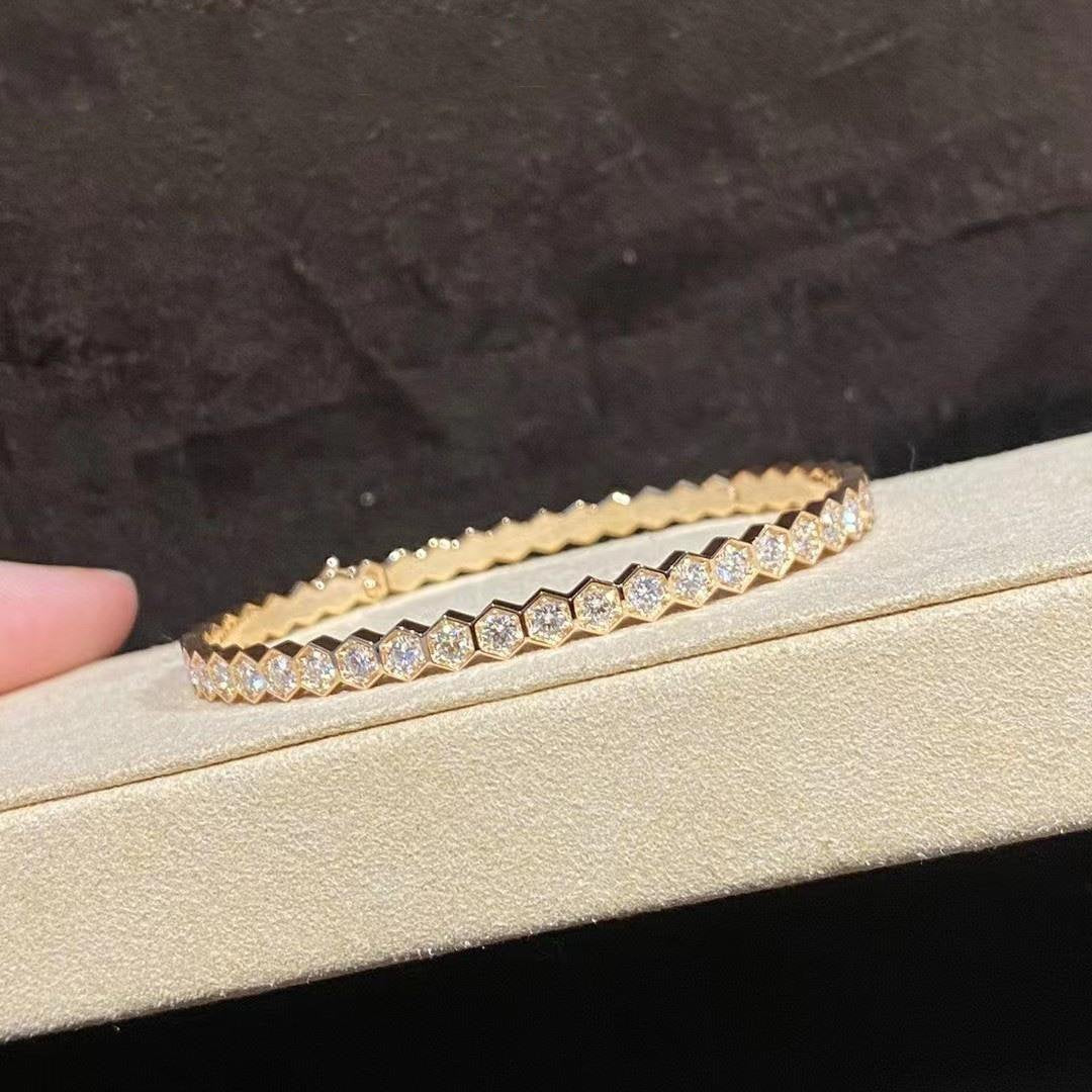 [Liorra]BEE LOVE GOLD BRACELET FULL DIAMOND