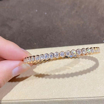 [Liorra]BEE LOVE GOLD BRACELET FULL DIAMOND