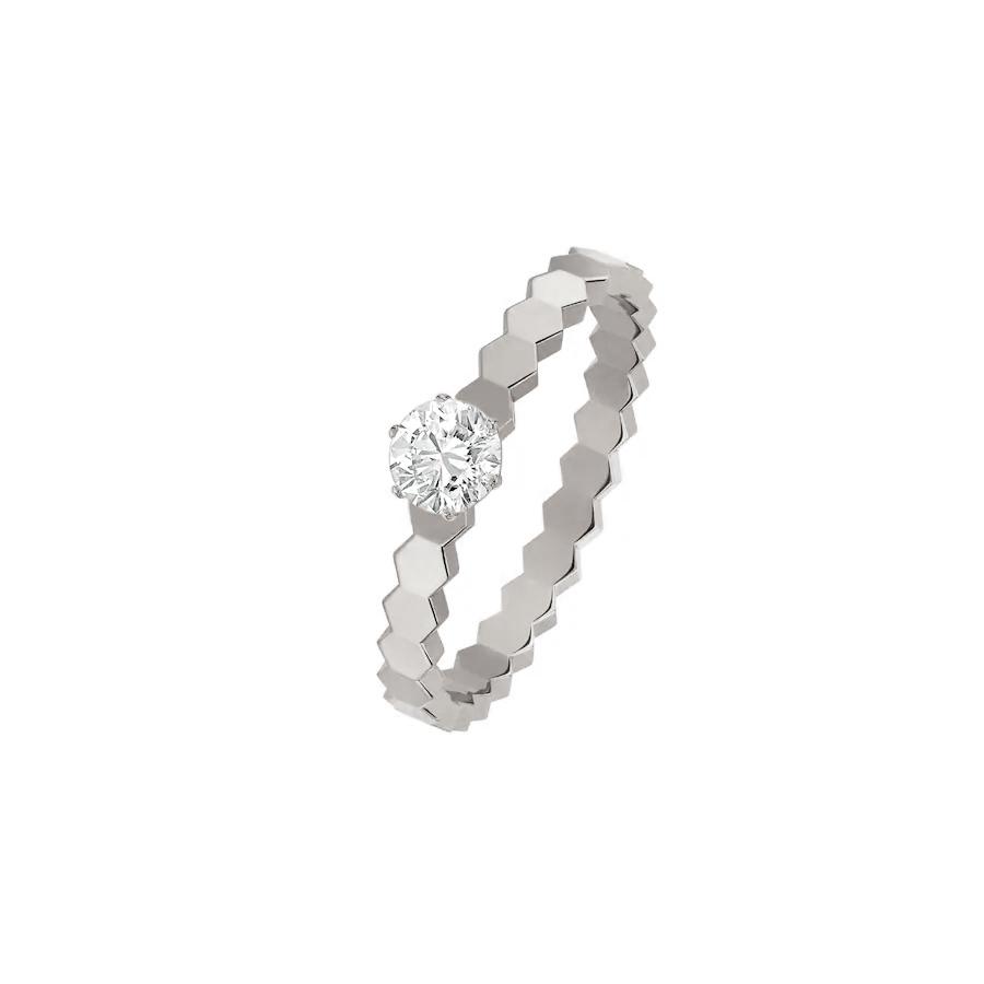 [Liorra]BEE LOVE RING SILVER 1 DIAMOND