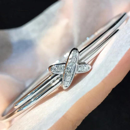 [Liorra]JEUX DE BRACELET SILVER DIAMONDS