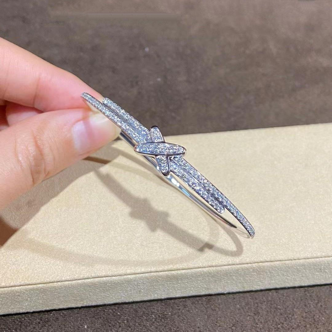 [Liorra]JEUX DE BRACELET DIAMONDS SILVER