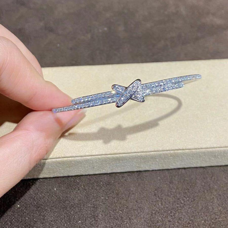 [Liorra]JEUX DE BRACELET DIAMONDS SILVER