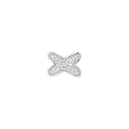[Liorra]JEUX DE SILVER DIAMOND EARRINGS