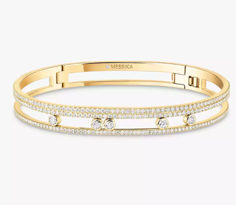 [Liorra]M Roman Full Diamond Bracelet