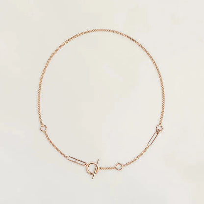 [Liorra]HM STERLING CHAINE D'ANCRE HEART