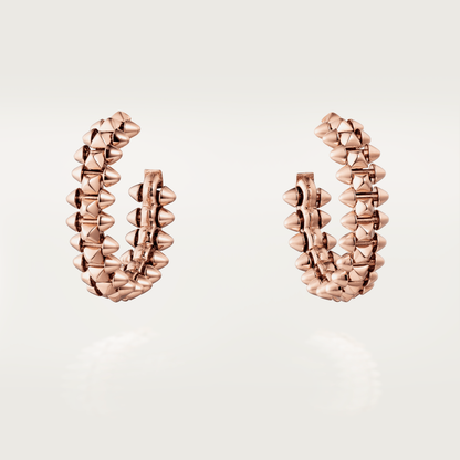 [Liorra]CLASH SMALL HOOP EARRINGS
