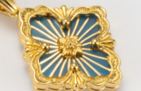 [Liorra] B.C.L SMALL SIZE  ENAMEL NECKLACE£¨Various colors)