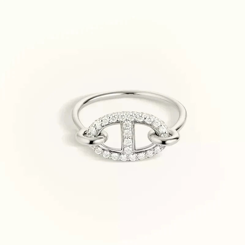 [Liorra]RONDE SMALL SILVER DIAMOND RING