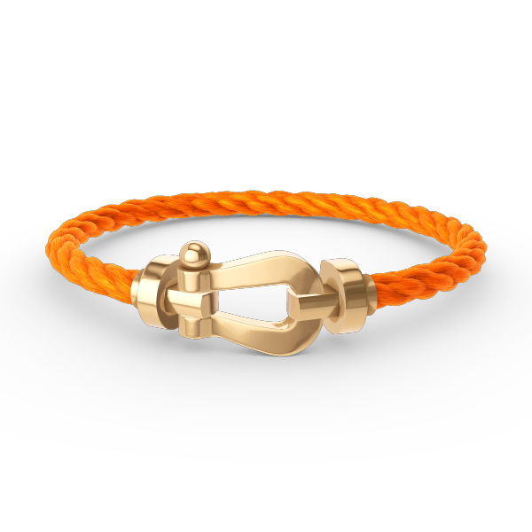 [Liorra]FORCE LARGE HORSESHOE NO DIAMOND BRACELET GOLD