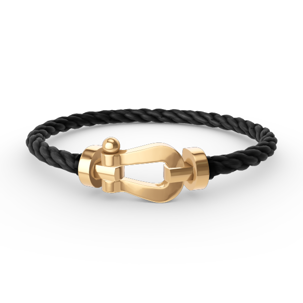[Liorra]FORCE LARGE HORSESHOE NO DIAMOND BRACELET GOLD