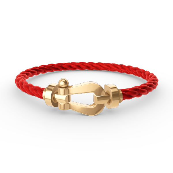 [Liorra]FORCE LARGE HORSESHOE NO DIAMOND BRACELET GOLD