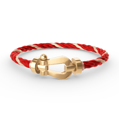 [Liorra]FORCE LARGE HORSESHOE NO DIAMOND BRACELET GOLD