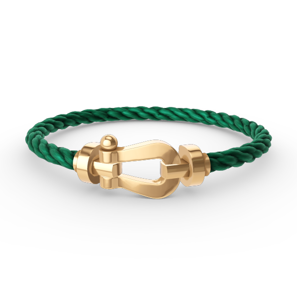 [Liorra]FORCE LARGE HORSESHOE NO DIAMOND BRACELET GOLD