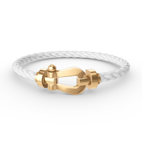 [Liorra]FORCE LARGE HORSESHOE NO DIAMOND BRACELET GOLD