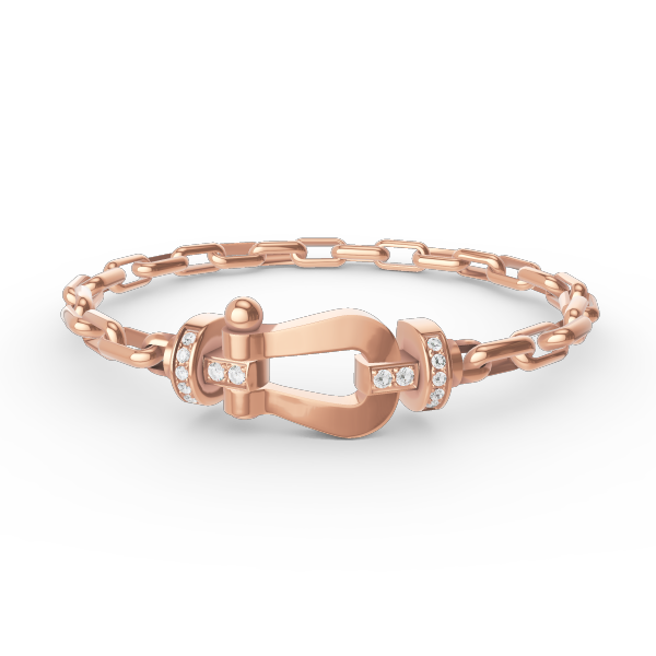 [Liorra]FORCE LARGE HORSESHOE CLASP  METAL BRACELET