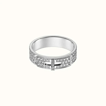 [Liorra]KELLY SILVER DIAMOND RING