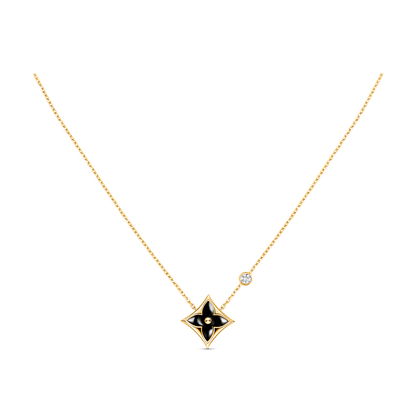 [Liorra]STAR BLACK MOP NECKLACE
