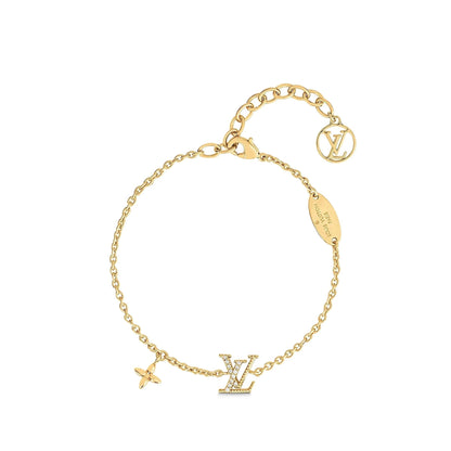 [Liorra]LOGO STAR MOTIF GOLD BRACELET