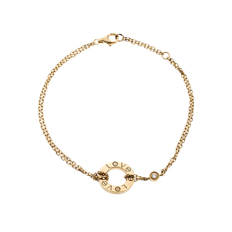 [Liorra]LOVE BRACELET 2 DIAMOND