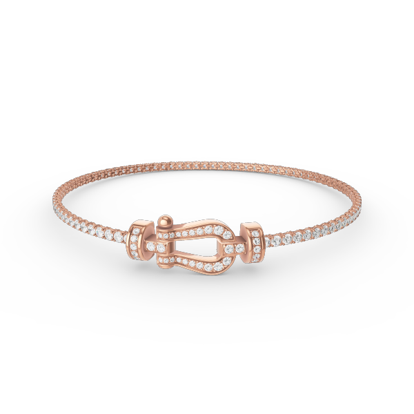 [Liorra]FORCE  HORSESHOE  DIAMOND TENNIS BRACELET