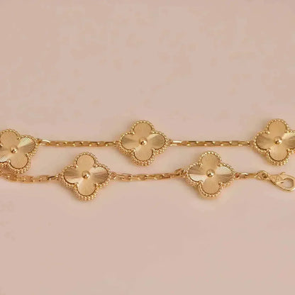 [Liorra] CLOVER 5 MOTIF LASER BRACELET COLLECTION