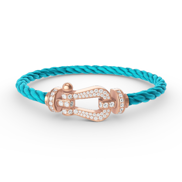 [Liorra]FORCE LARGE HORSESHOE FULL DIAMOND BRACELET Liorra GOLD
