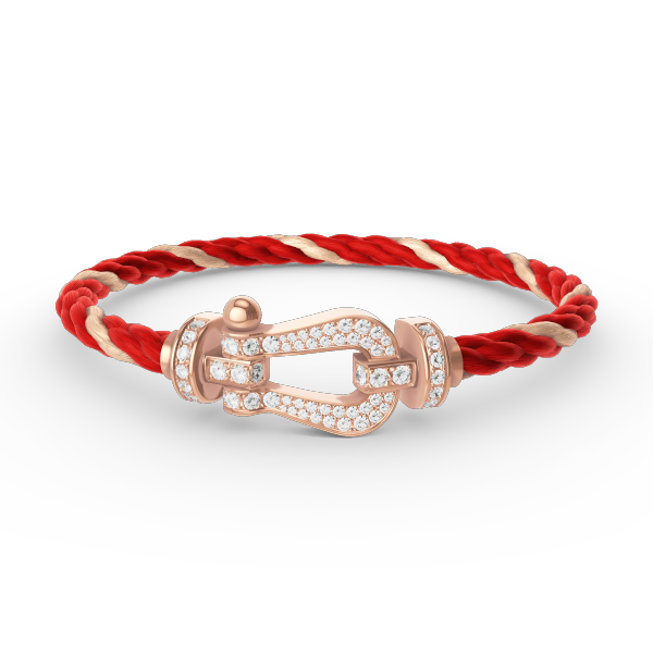 [Liorra]FORCE LARGE HORSESHOE FULL DIAMOND BRACELET Liorra GOLD