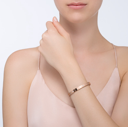 [Liorra]LOVE BRACELET 6.1MM 4 DIAMONDS