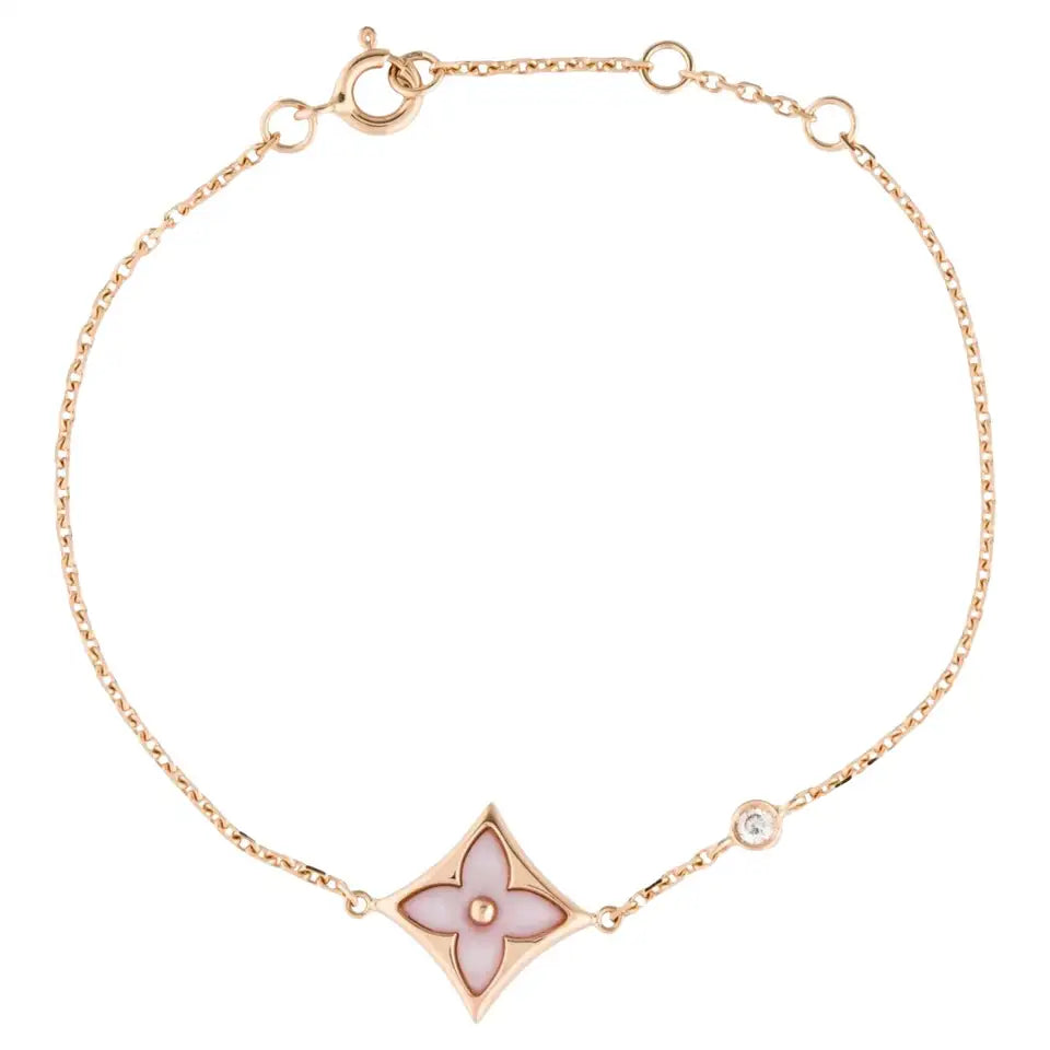 [Liorra]STAR 1 DIAMOND PINK GOLD BRACELET