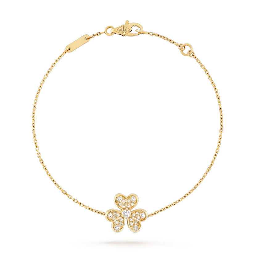 [Liorra]FRIVOLE GOLD FLOWER DIAMOND BRACELET
