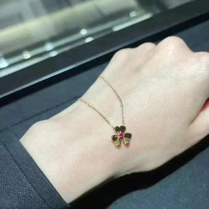 [Liorra]FRIVOLE GOLD FLOWER NECKLACE