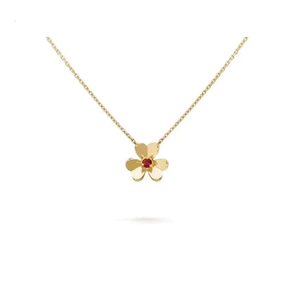 [Liorra]FRIVOLE GOLD FLOWER NECKLACE